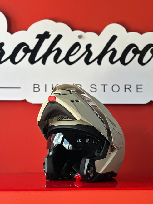 CASCO I80 SOLIDO BEIGE MATE HJC